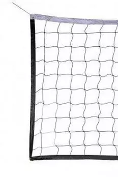 Сетка волейбол Д=2,0 мм яч. 100*100 белый Размер 1,0 * 9,5 м Верх лента 2,5см ПП Zavodsporta