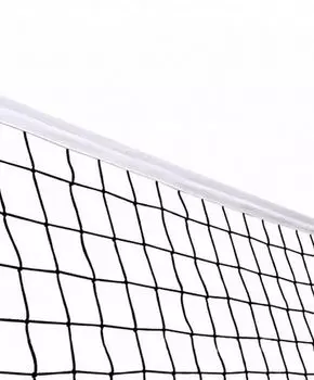 Сетка волейбольная нить 4 мм 1*9,5 м трос сталь ФСИ 040640