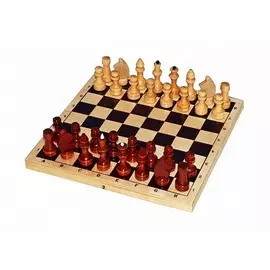 Шахматы лакированные с доской