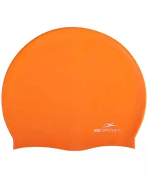 Шапочка для плавания 25DEGREES Nuance Orange, силикон, детский