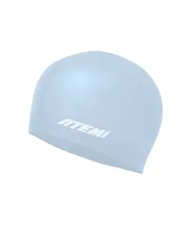 Шапочка для плавания Atemi light silicone cap Light blue FLSC1LBE голубой
