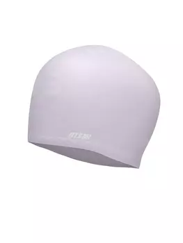 Шапочка для плавания Atemi long hair cap Violet flower TLH1LP сиреневый