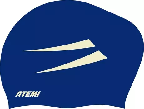 Шапочка для плавания Atemi long hair cap Shark teeth TLH1ST принт