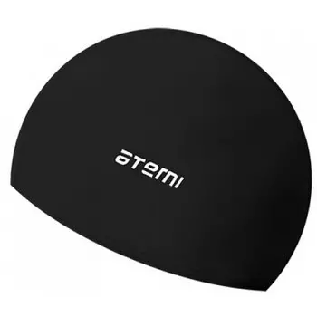 Шапочка для плавания Atemi PU 20 чёрный