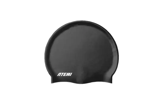 Шапочка для плавания Atemi silicone cap Deep black TSC1BK черный