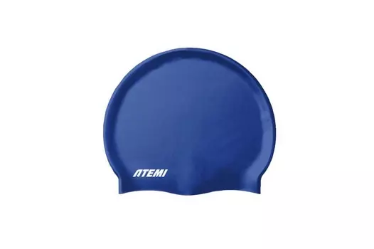 Шапочка для плавания Atemi silicone cap Strong blue TSC1BE синий