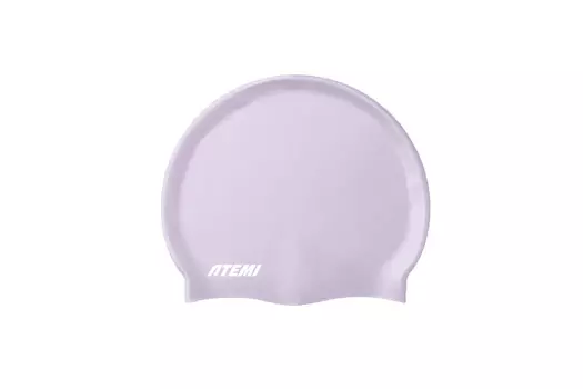 Шапочка для плавания Atemi silicone cap Violet flower TSC1LP сиреневый