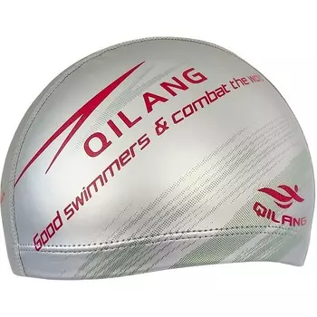 Шапочка для плавания B31567-9 с принтом ПУ (зеленая)