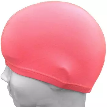Шапочка для плавания лайкра C33692-6 розовая