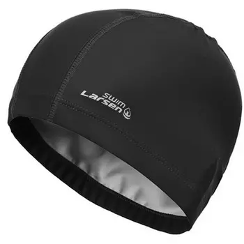 Шапочка для плавания Larsen 7530 черный