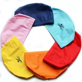 Шапочка для плавания ПУ B26287 оранжевая