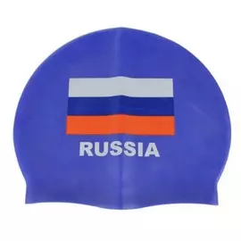 Шапочка для плавания силиконовая E29429-1 cиний