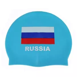 Шапочка для плавания силиконовая E29429-2 голубой