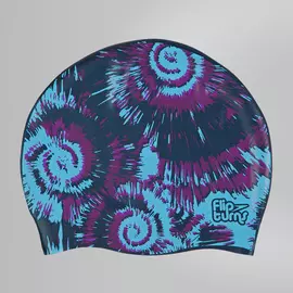 Шапочка для плавания Speedo Flipturns reversible cap двусторонняя C828 синий\голубой