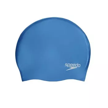 Шапочка для плавания Speedo Plain Molded Silicone Cap 8-70984D437 ярко-синий