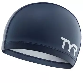Шапочка для плавания TYR Silicone Comfort Swim Cap quot LSCCAP-401 темно-синий