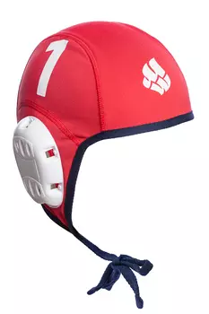 Шапочка для водного поло Mad Wave Waterpolo caps M0597 01 01 05W красный