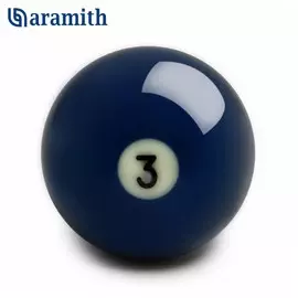 Шар Aramith Premier Pyramid №3 ?68мм синий