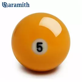 Шар Aramith Premier Pyramid №5 ?68мм желтый