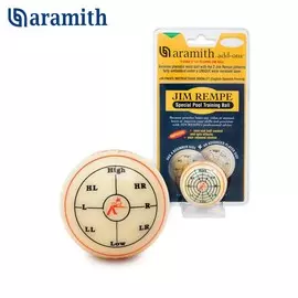 Шар тренировочный Aramith Pool Jim Rempe ?57,2мм блистер