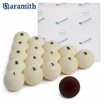 Шары Aramith Pyramid Standard ?60,3мм красный биток