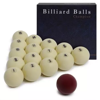 Шары Champion Pyramid Pro ?60,3мм красный биток