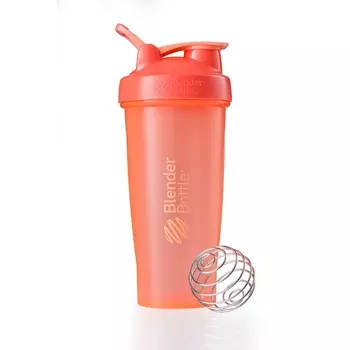 Шейкер BlenderBottle Classic 828 мл Black (коралловый) 2349
