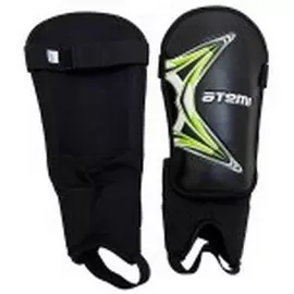 Щитки футбольные Atemi AFP-07,ЭВА, черн., подростковые