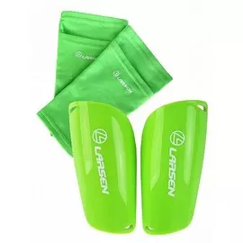 Щитки футбольные для гетр с карманами Larsen NT60019 лайм
