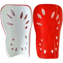 Щитки футбольные юниорские C33338 красные