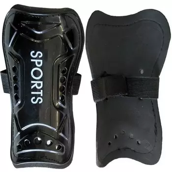 Щитки футбольные взрослые C33340 черные