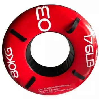 Шина для многофункционального тренинга, 80 кг OKPRO OK9192-80 красный