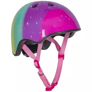 Шлем детский с регулировкой размера RGX Kask-2 радужный