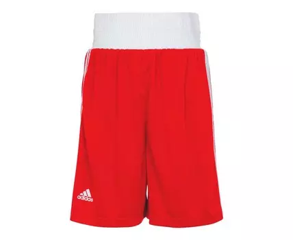 Шорты боксерские Adidas Boxing Short Punch Line красные