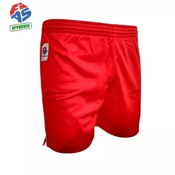 Шорты для самбо Green Hill Master SS-2008FIAS, одобрено FIAS (Межд. фед. самбо), полиэстер, красные