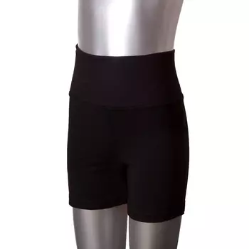 Шорты х/б широкая резинка черные GO-074