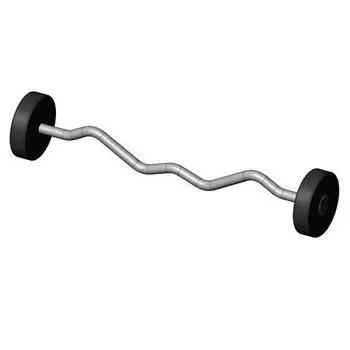 Штанга тренировочная V-Sport В-образная 25 кг ST581-25