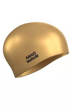 Силиконовая шапочка Mad Wave Long hair silicone M0511 01 0 18W золото