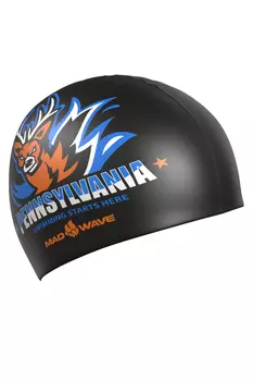 Силиконовая шапочка Mad Wave Pennsylvania M0558 46 0 00W