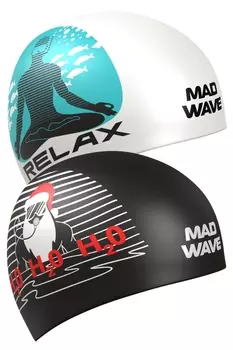 Силиконовая шапочка Mad Wave Reverse Diver M0554 35 0 00W Белый