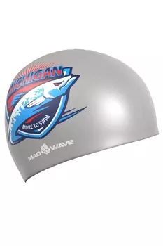 Силиконовая шапочка MadWave Michigan M0558 35 0 00W Серебро