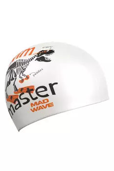 Силиконовая шапочка MadWave Swim master big M0554 27 0 02W белый