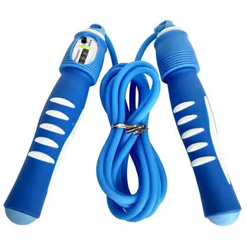 Скакалка Sportex 2,8 м R18146 (синяя)