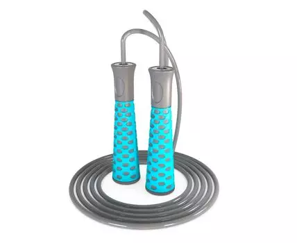 Скакалка голубая DFC TF-SR50B