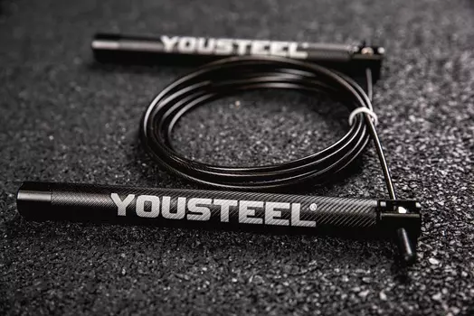 Скакалка скоростная YouSteel JR-6 алюминиевые ручки