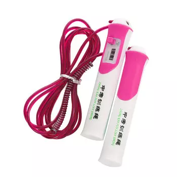 Скакалка со счетчиком 280см Sportex E32624-2 красный