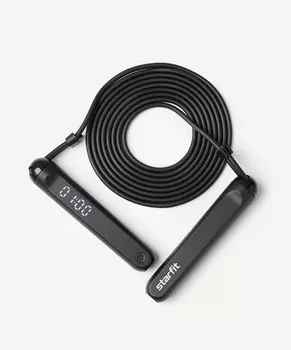 Скакалка, умная, 3м Star Fit RP-701 черный