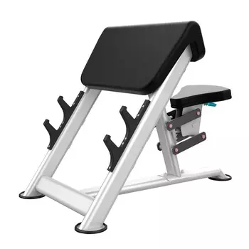 Скамья для бицепса с сиденьем. Скамья Скотта DHZ U2044