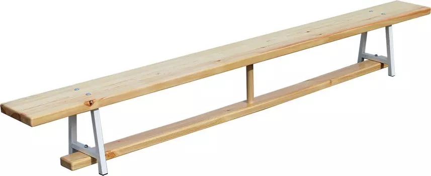 Скамья гимнастическая на металлических ножках 2,4 м Zavodsporta