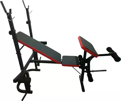 Скамья многофункциональная Sundays Fitness GB-WB4005 черный\красный